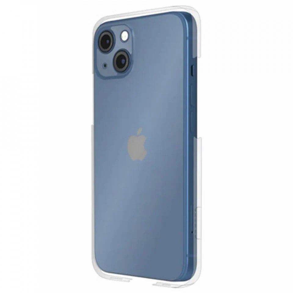 Set protectie 360 Flippy environment Mobile pentru iPhone 14 Pro Max, protectie ecran, spate, laterale, Transparent - vivimall.ro