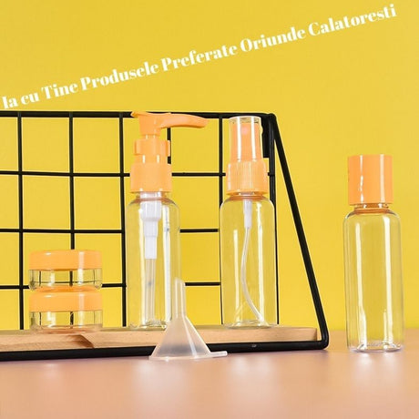 Set Recipiente Cosmetice Calatorie | TravelEase - vivimall.ro