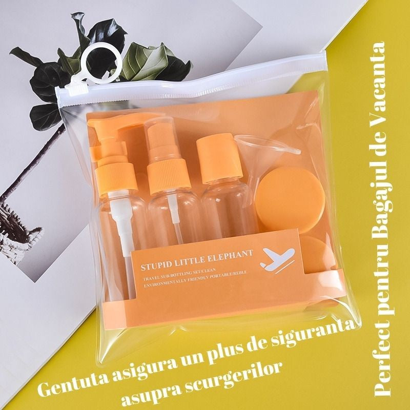 Set Recipiente Cosmetice Calatorie | TravelEase - vivimall.ro