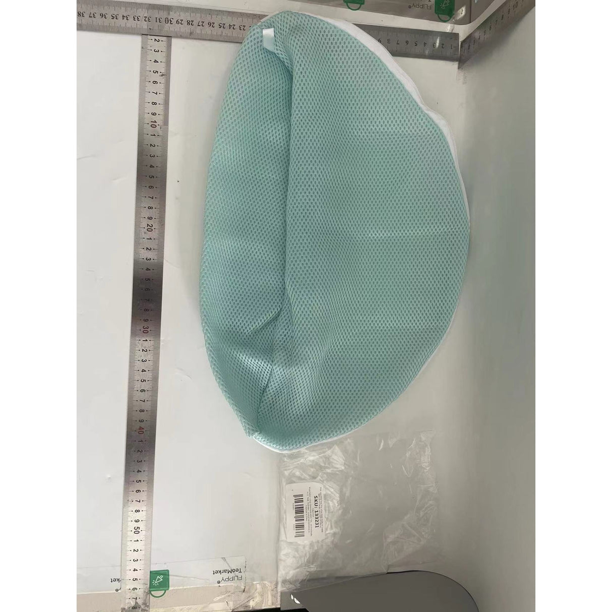 Sac pentru Spalare Incaltaminte, Vivimall, Dimensiuni Mari, pentru Masina de Spalat, 42x24x24 cm, Verde Deschis - vivimall.ro