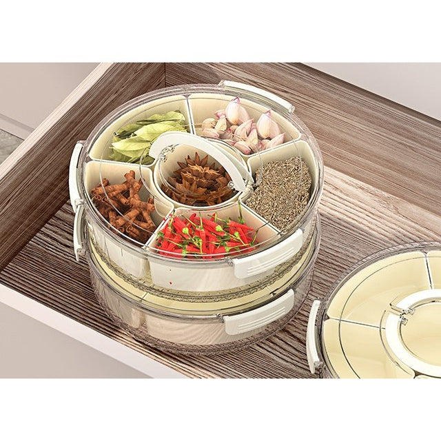 Cutie depozitare alimente 6 compartimente | FreshKeep - vivimall.ro