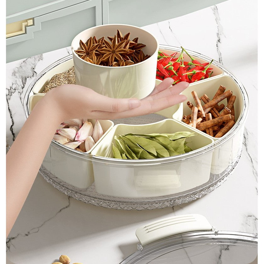 Cutie depozitare alimente 6 compartimente | FreshKeep - vivimall.ro