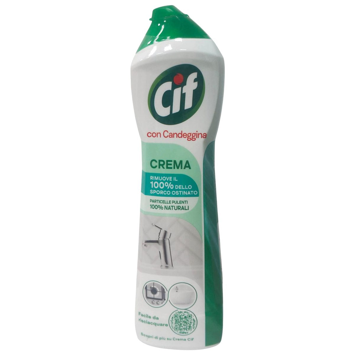 Tisztítókrém, Cif Cream, Univerzális 500 ml Ultra White
