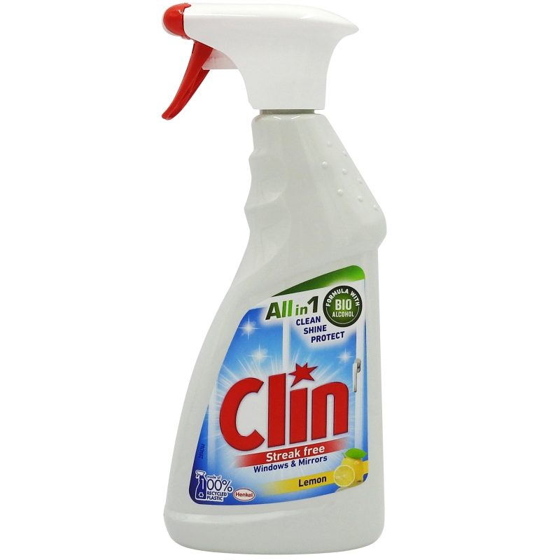 Solutie, Clin, Geam 500 ml Pistol Lemon