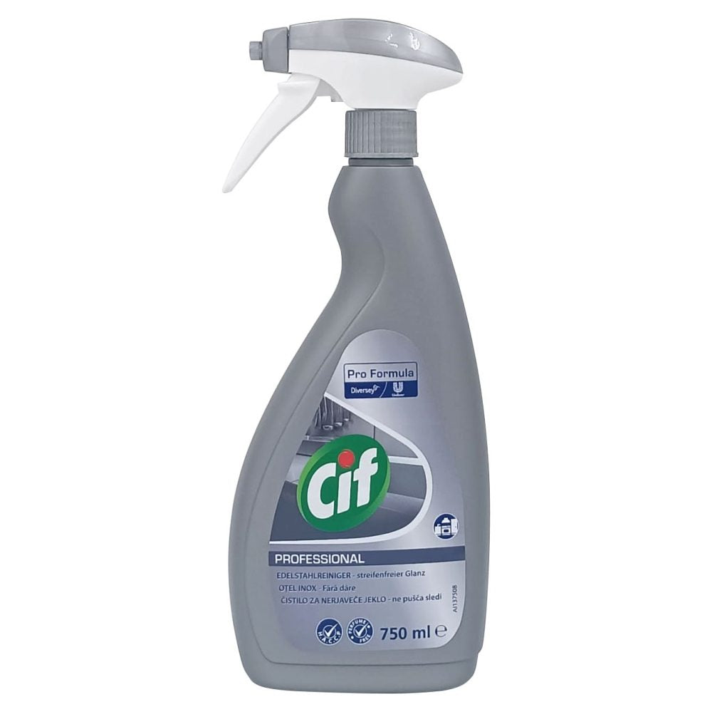 Spray, Cif Professional, 750 ml Acél és rozsdamentes acél