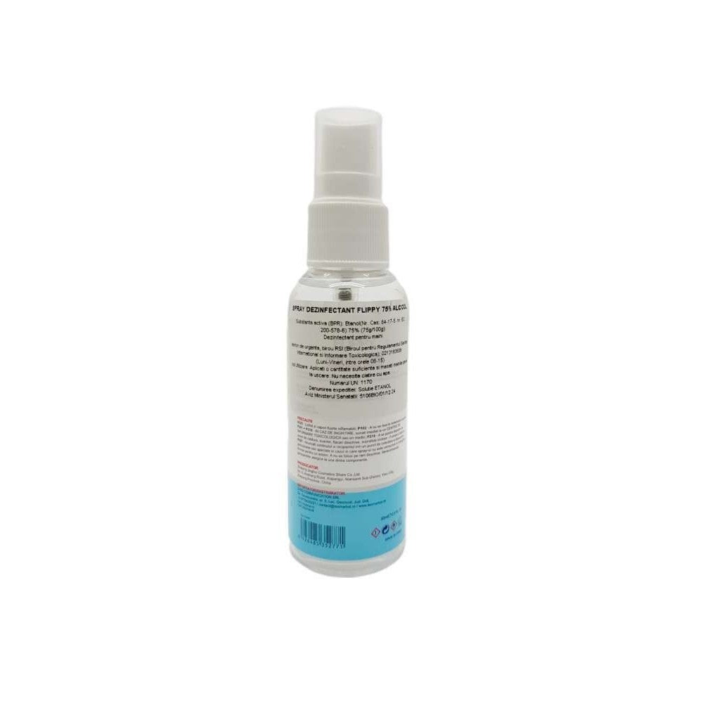 Spray Dezinfectant Instant cu 75 % alcool Vivimall, 60 ml - vivimall.ro