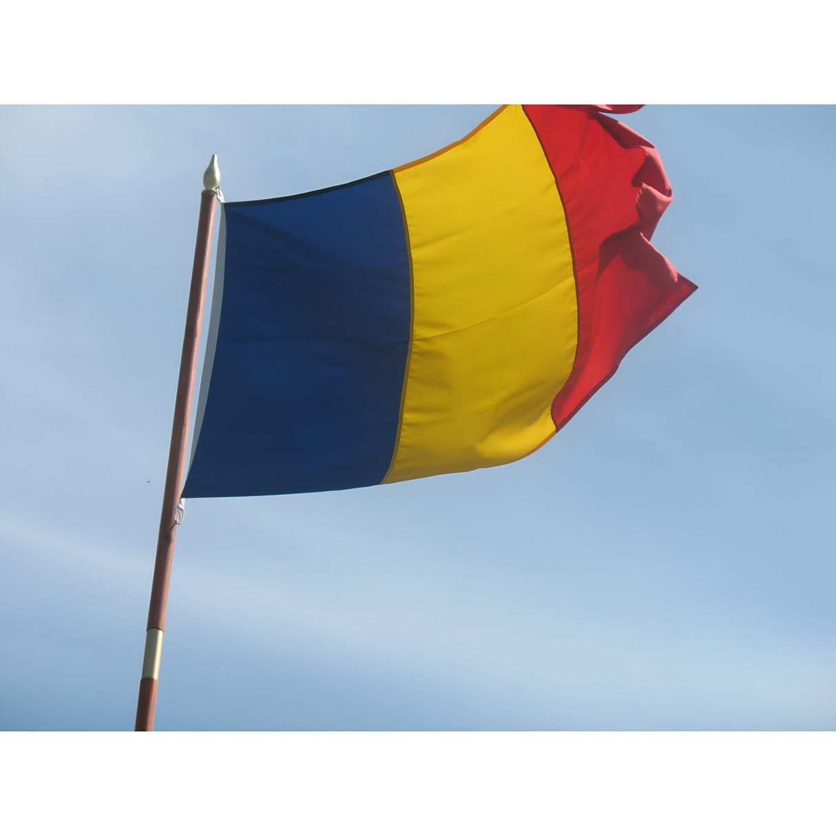 Steag Tricolor Romania, Flippy, Dimensiune Mare 90x150 cm - vivimall.ro