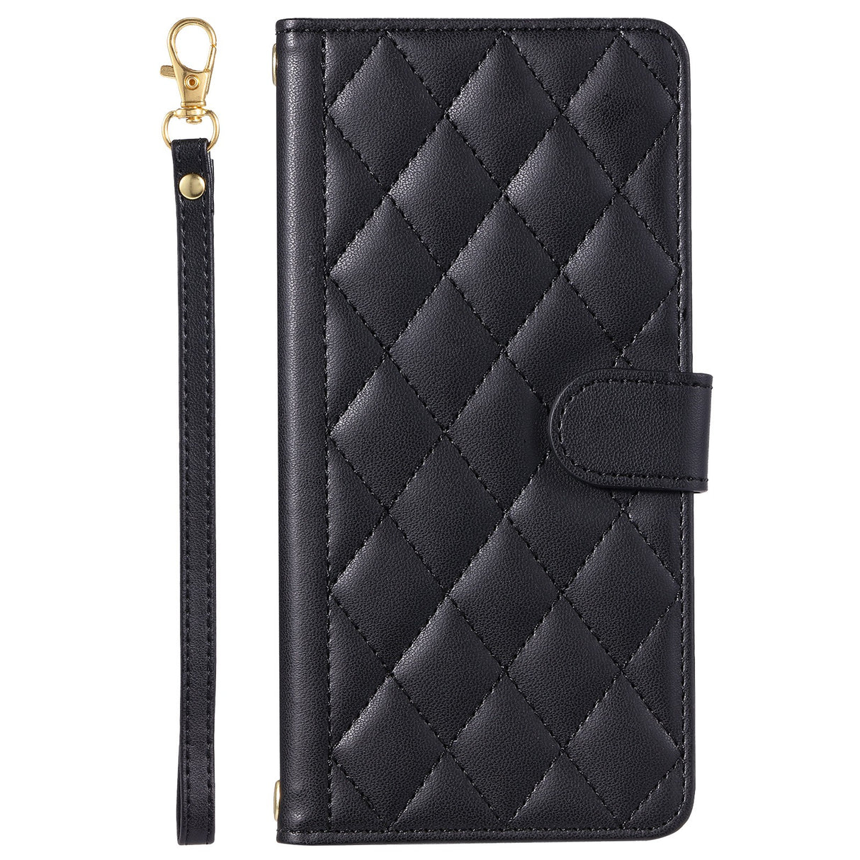 Husa de Protectie Tip Carte, Vivimall, pentru Apple iPhone 15 Plus, Model cu Suport si Capsa, Antisoc, Rezistenta la Impact, Protectie Camera, Neagra - vivimall.ro