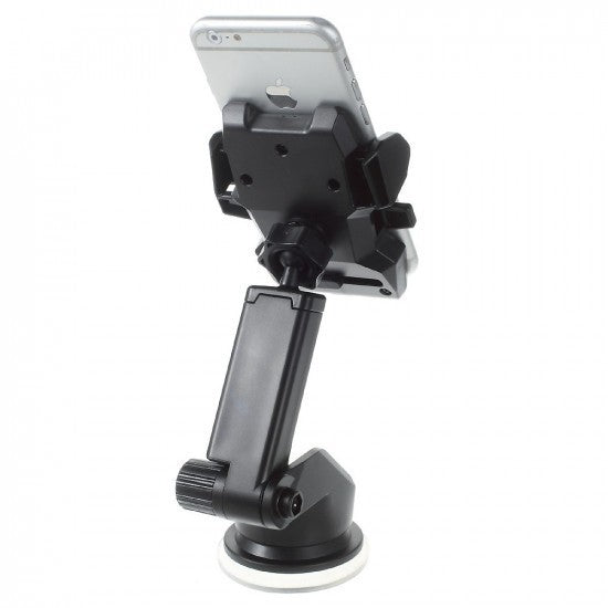 Suport auto cu brat telescopic Flippy pentru telefon BK0045-C, Negru - vivimall.ro