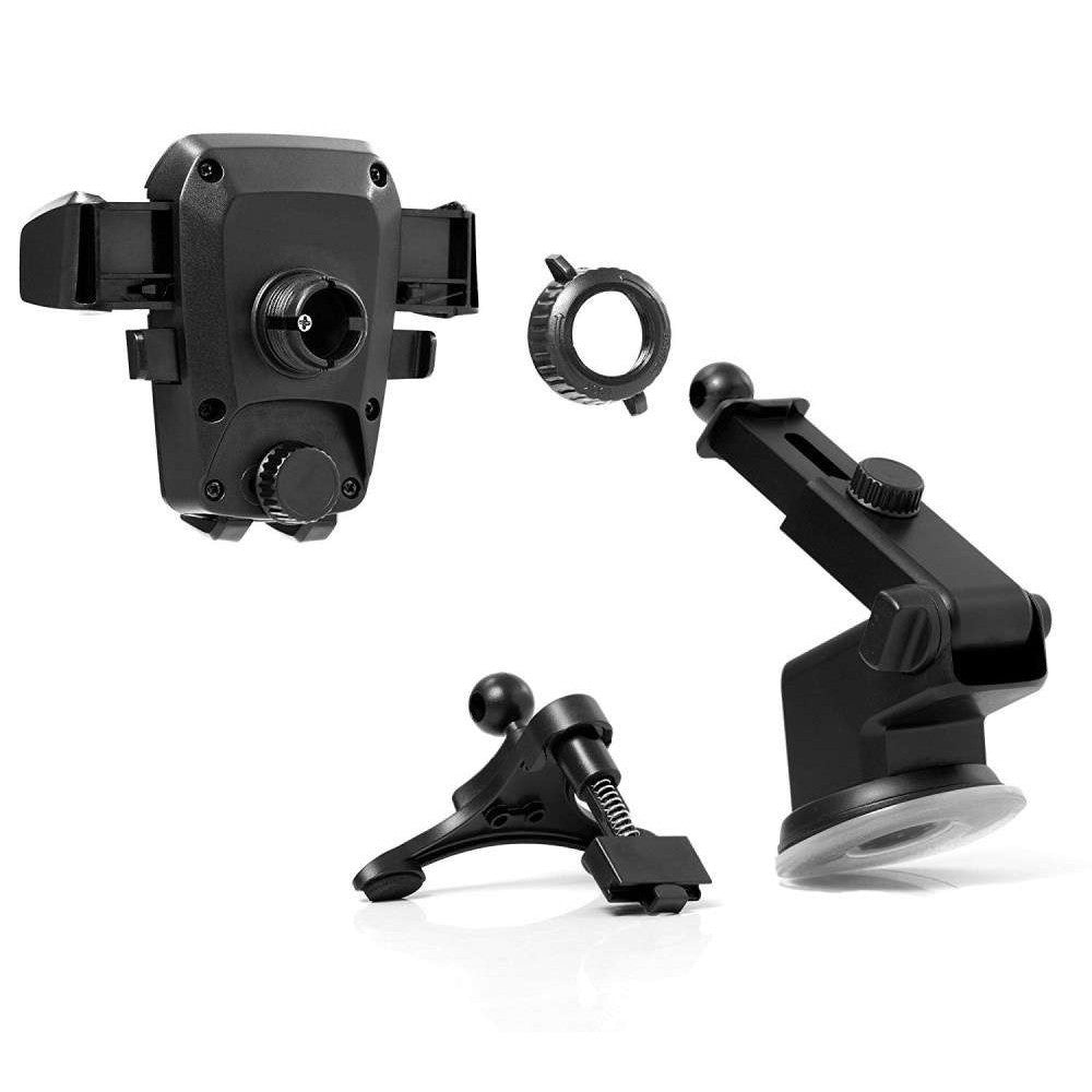 Suport auto Flippy 3rd pentru telefon, Negru - vivimall.ro