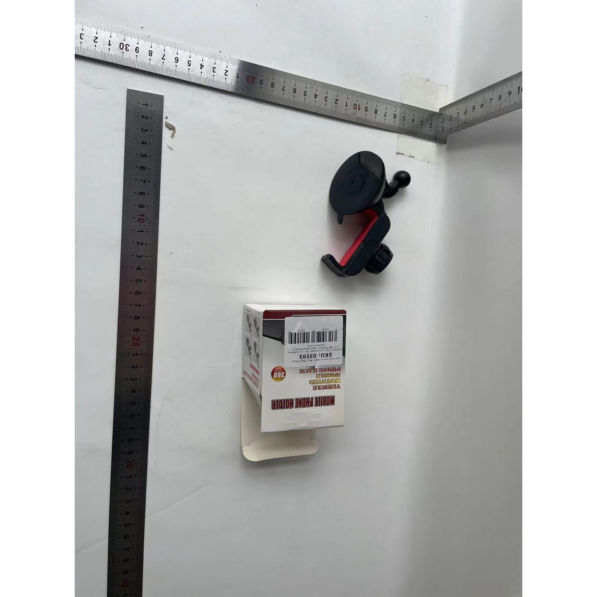 Suport auto pentru telefon BK16 Flippy, Negru - vivimall.ro