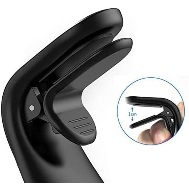 Suport de Telefon, Vivimall, pentru Ventilatie, din ABS si Magnet, 3.8 x 3.7 x 6.2 cm, Universala, Albastru - vivimall.ro