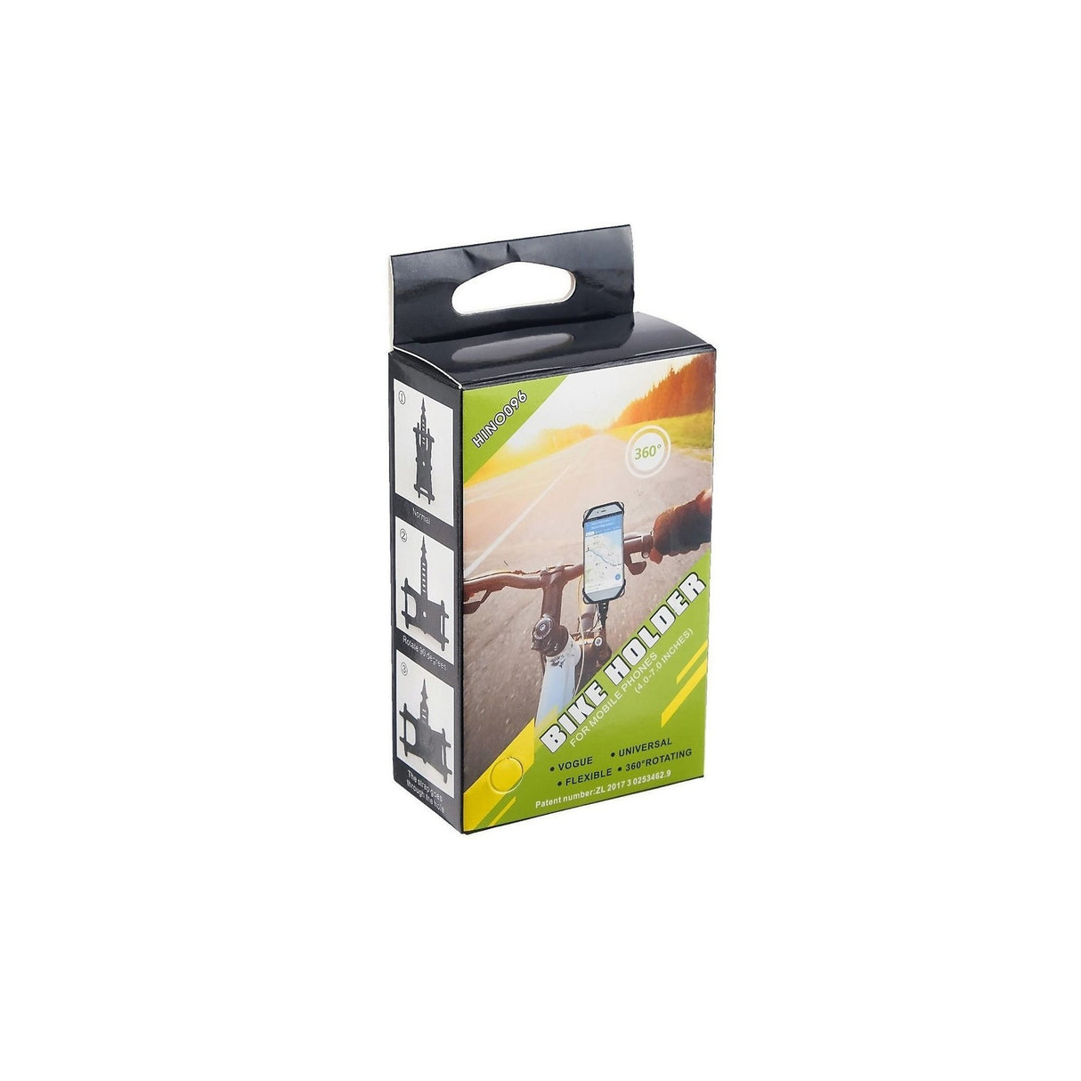 Suport Telefon pentru Bicicleta, Motocicleta, Trotineta, din Silicon 4-7 inch, Negru - vivimall.ro