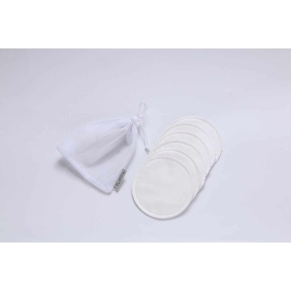 Tampoane pentru sani reutilizabile, Flippy, saculet cu snur inclus, 6 bucati - vivimall.ro