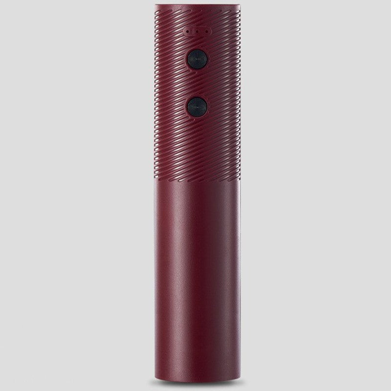 Tirbuson Electric, Vivimall, Deschizator Sticle de Vin, de Uz Casnic de Ultima Generatie, Reincarcabil prin Incarcare USB, 20 x 4.6 cm Rosu - vivimall.ro