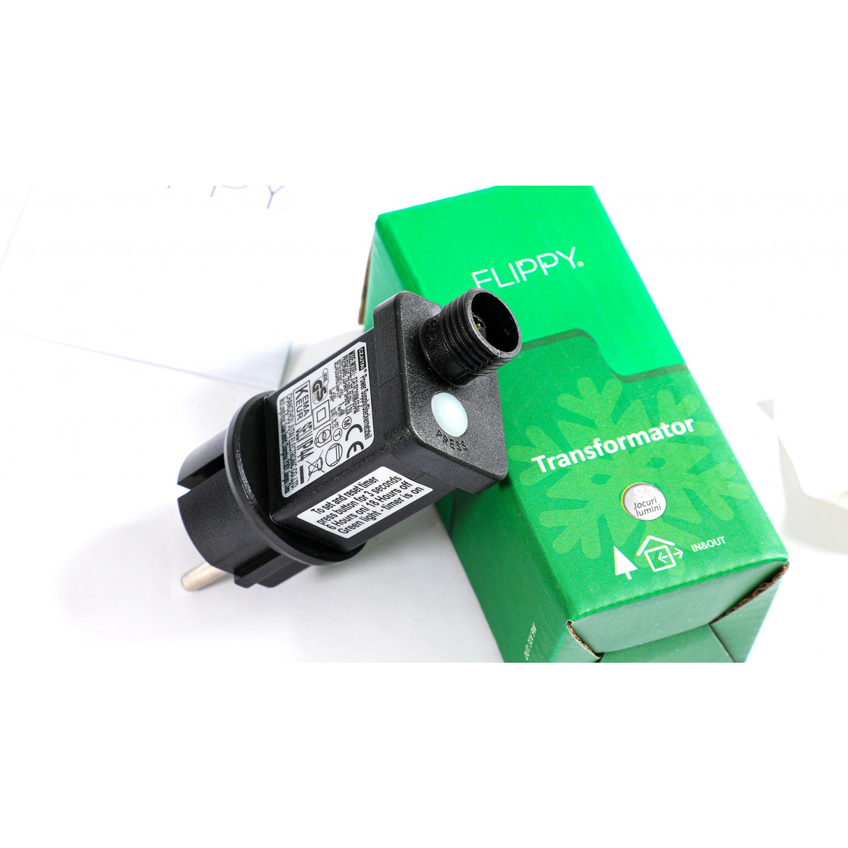 Transformator/Alimentator Instalatie cu 8 Jocuri de Lumini, 31 V, 9W - vivimall.ro