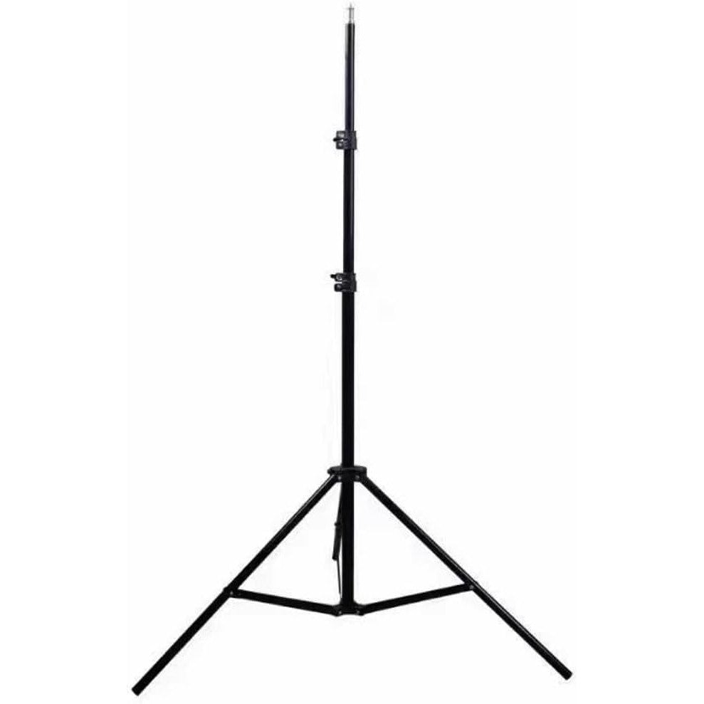 Trepied, Flippy, 210 cm, Metalic, Extensibil, 5 x 5 x 71 cm, Negru - vivimall.ro