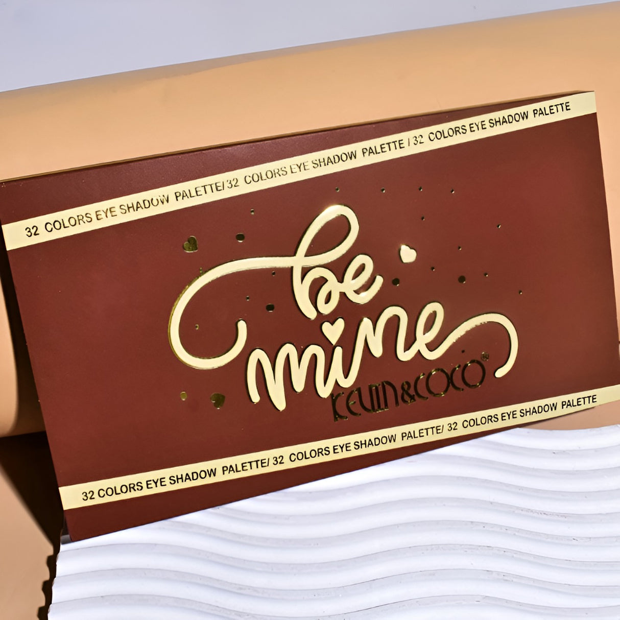 Trusa de Machiaj, KEVIN & COCO, Be Mine, 32 culori, 25.7 x 14.3 x 1.2 cm - vivimall.ro