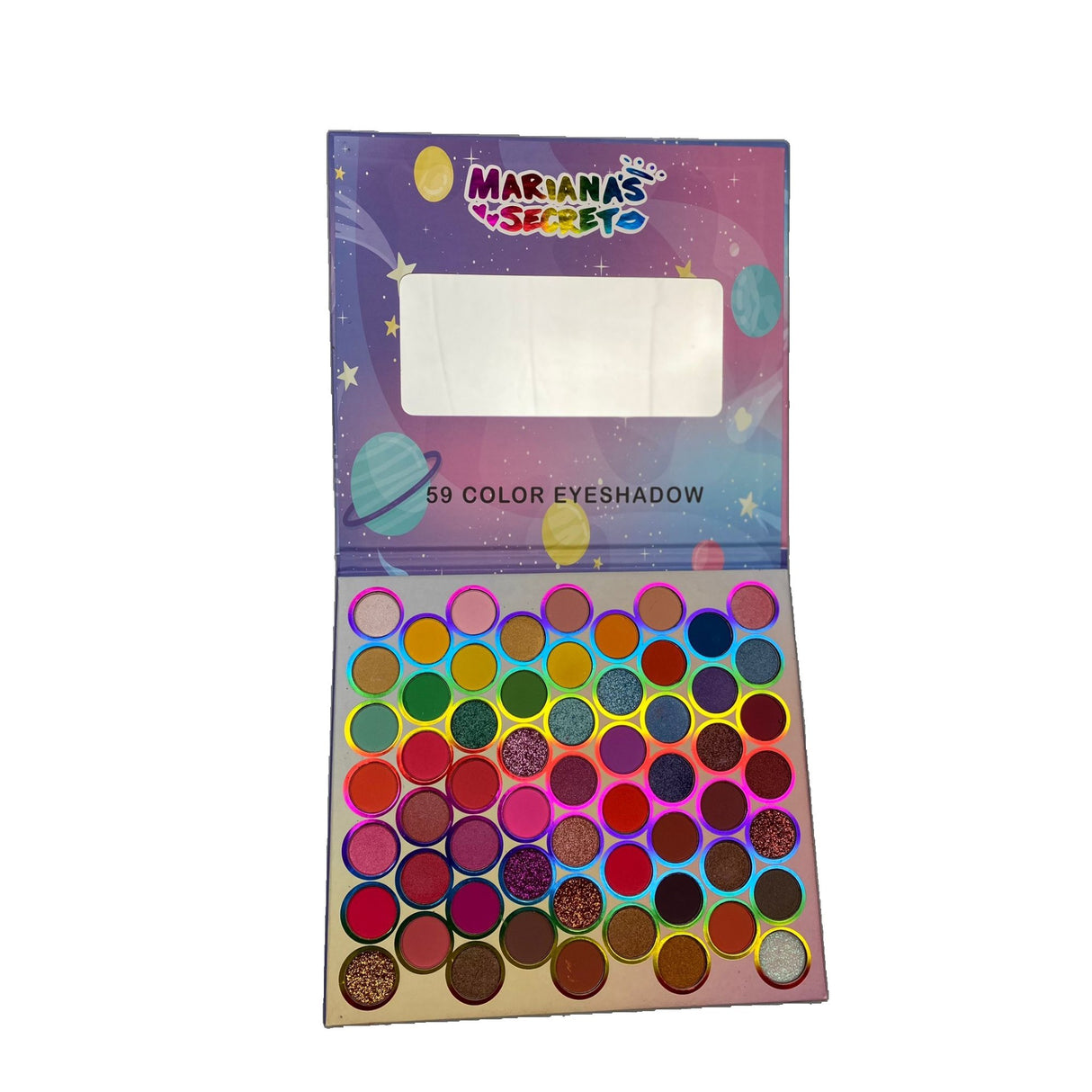 Trusa De Machiaj, Paleta De Farduri Oulanao Cu 59 De Culori Pigmentate - vivimall.ro