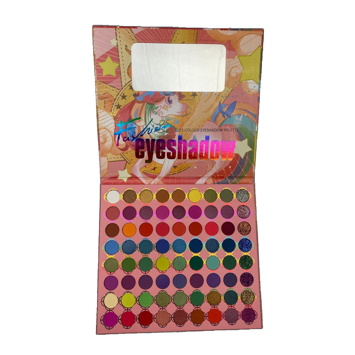 Trusa De Machiaj, Paleta De Farduri Oulanao Cu 72 De Culori Pigmentate - vivimall.ro