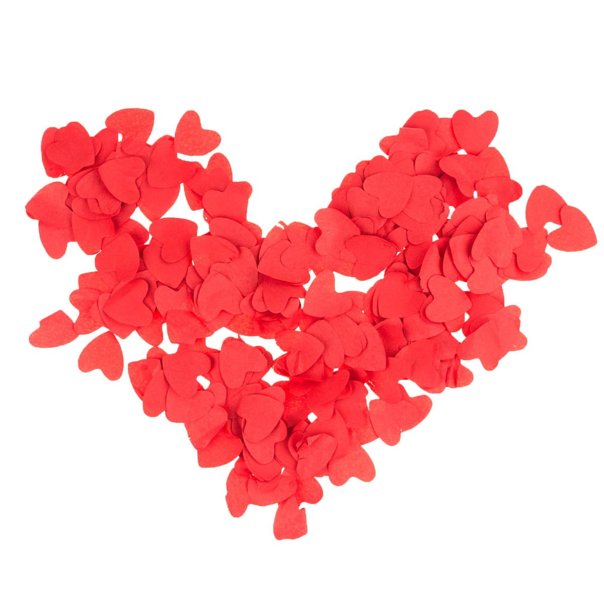 Tun Confetti, Vivimall, Model Wedding Popper Inimi, 40 cm, Ambalaj din Carton, Eliberare prin Rasucire, Rosu - vivimall.ro