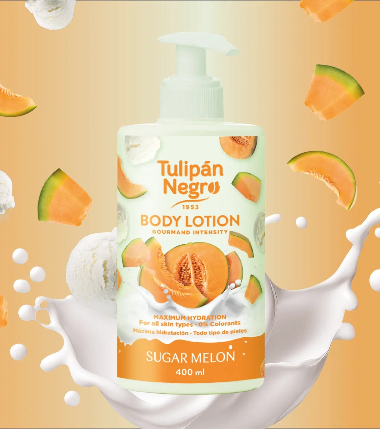 Lotion Corporal Tulipán Negro - *Gourmand Intensity* - 400ml - Hidratare & Parfumare