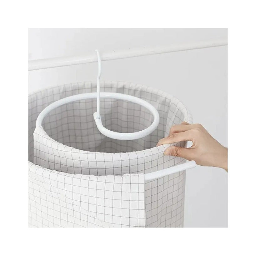 Uscator de Rufe Spiralat, Vivimall, din Otel Inoxidabil de 10 mm, Detasabil, 40 x 43 x 18 cm, Alb - vivimall.ro