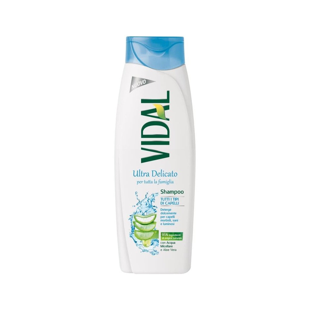 Șampon Delicat Vidal 250 ml - Îngrijire Blândă pentru Păr