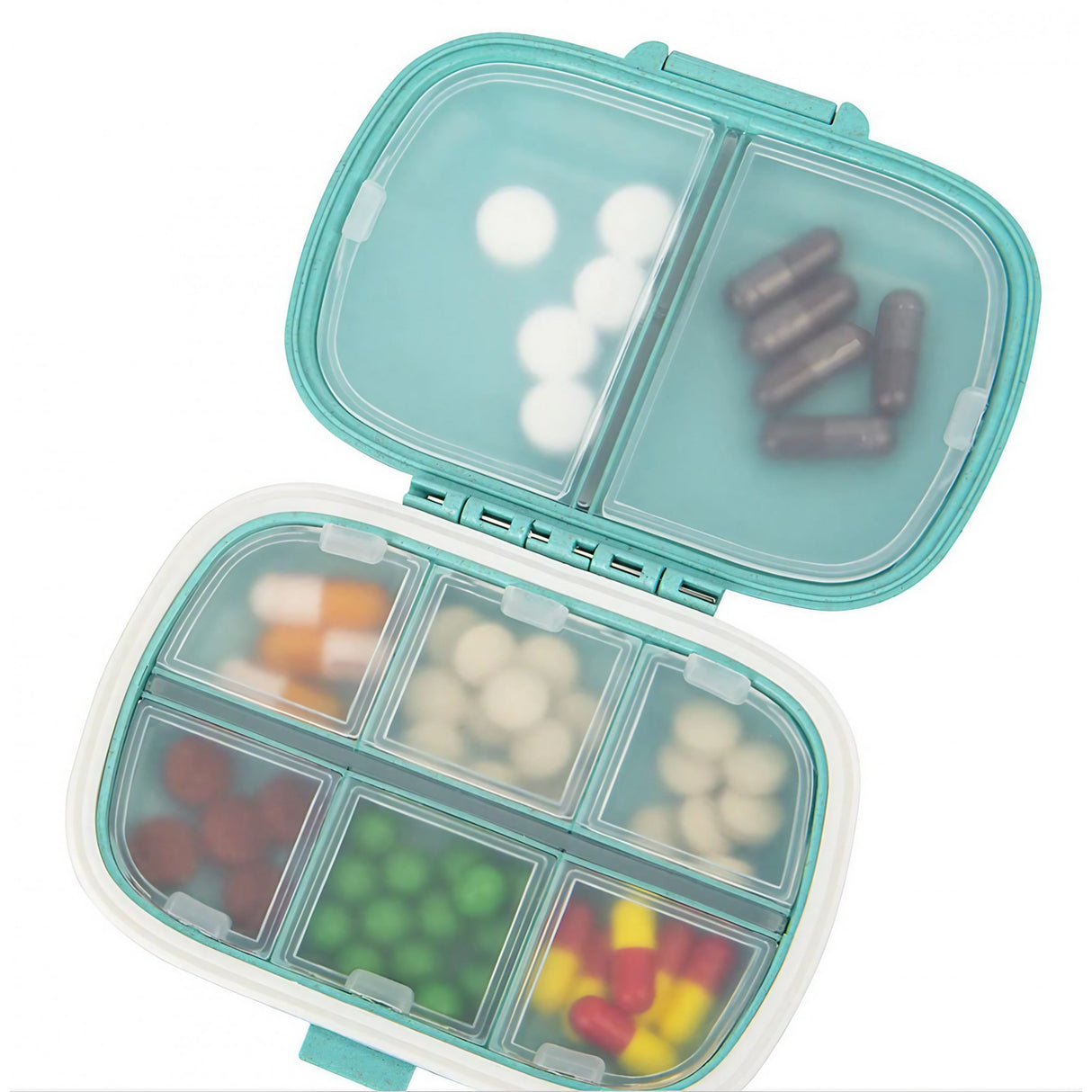 Organizator Pastile 8 Compartimente | MedBox - vivimall.ro