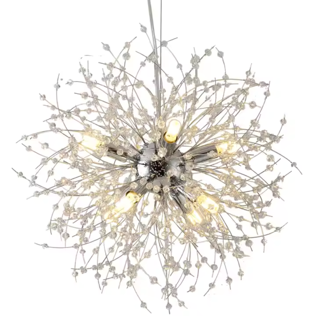 Candelabru Cristal Schonbrunn, 6X G9, Diametru 40Cm, Lucios - vivimall.ro