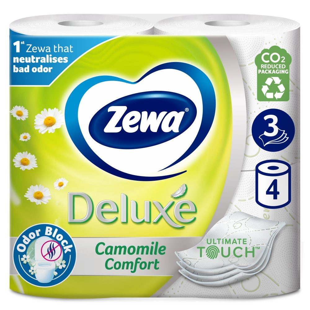 Zewa WC-papír 4 tekercs 3 réteg Kamilla