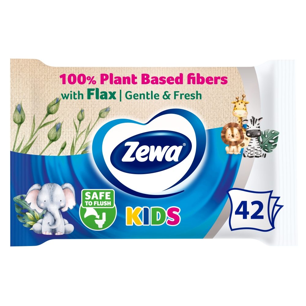 Zewa Nedves Toalettpapír 42 db Kids