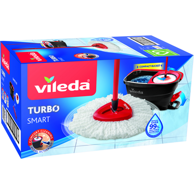 Mop Vileda Turbo Smart Sistemă - set complet cu microfibră