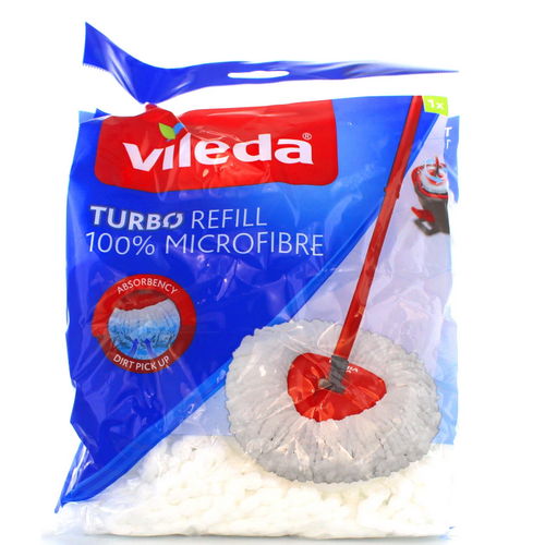 Mop Vileda Turbo Smart Sistemă - set complet cu microfibră