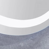 Oglinda Led Rotunda, 70Cm, Celeste Motionglow Marcello, Sistem Dezaburire, Ceas & Termometru - vivimall.ro