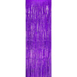 Perdea Franjurata, Vivimall, Model Decor Petrecere, pentru Fundal de Poze, Amenajare Colorata a Petrecerii, Dimensiune 100x200 cm, Mov Deschis - vivimall.ro