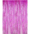 Perdea Franjurata, Vivimall, Model Decor Petrecere, pentru Fundal de Poze, Amenajare Colorata a Petrecerii, Dimensiune 100x200 cm, Roz Inchis - vivimall.ro