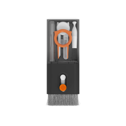 Kit Multifunctional de Curatare Produse Electronice 10in1, Vivimall, pentru Laptop, Tastatura, Telefon, Casti, Negru - vivimall.ro