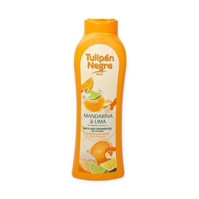 Tulipan Negro — Gel de duș Mandarină & Lime, 650 ml - vivimall.ro