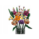 Set de Constructie Buchet de Flori, Vivimall, Ornament Creativ, 756 de Piese, Multiple Variante de Asamblare, Multicolor - vivimall.ro