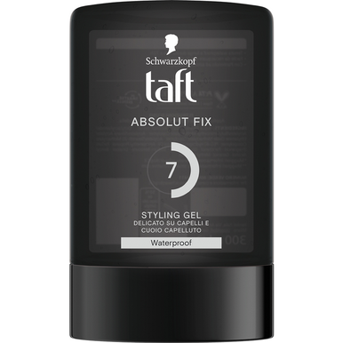 Gel Coafat TAFT 7 ABSOLUT FIX Waterproof 300 ML - Fixare Durabilă