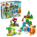 LEGO DUPLO FAMILII DE ANIMALE SALBATICE 3 ÎN 1 10446