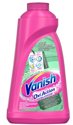 Solutie pentru Indepartarea Petelor Vanish Extra Hygiene 940ml - Eficienta Garantata