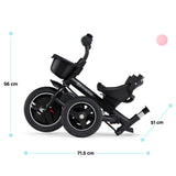 TRICICLETA KINDERKRAFT SPINSTEP, GREY