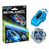 BEYBLADE X LET IT RIP SET LANSATOR SI ROATA COBALT DRAGOON 2-60C