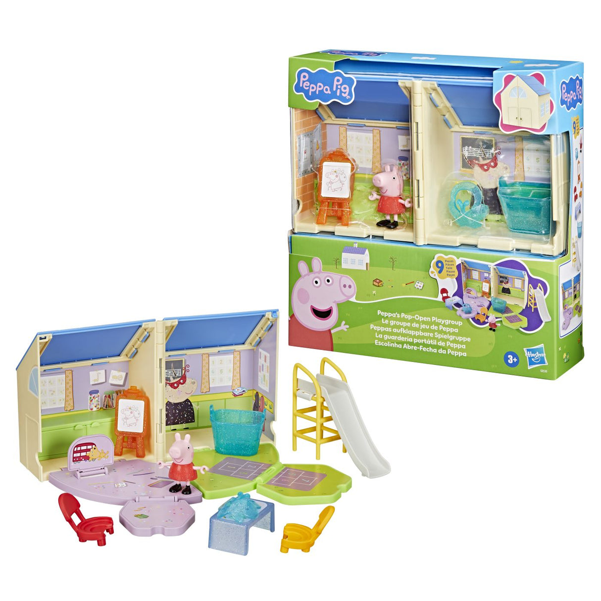 PEPPA PIG LOCUL DE JOACA APASA SI DESCHIDE AL LUI PEPPA