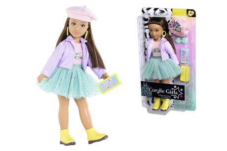 COROLLE SET SAPTAMANA MODEI LA MILANO PAPUSA LUNA 28CM