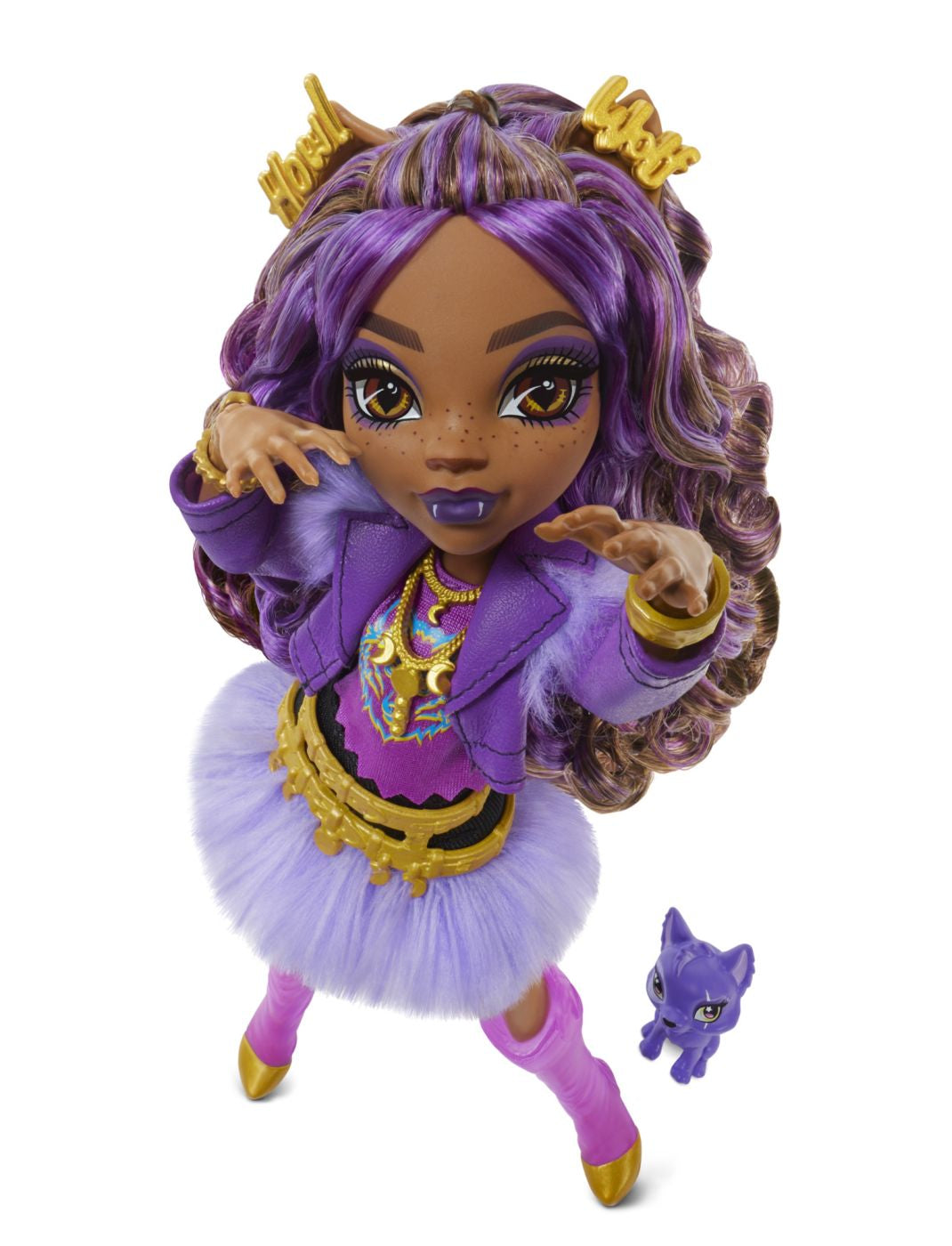 MONSTER HIGH PAPUSA CLAWDEEN WOLF CU ACCESORII