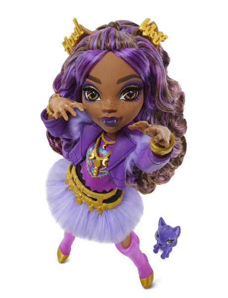 MONSTER HIGH PAPUSA CLAWDEEN WOLF CU ACCESORII