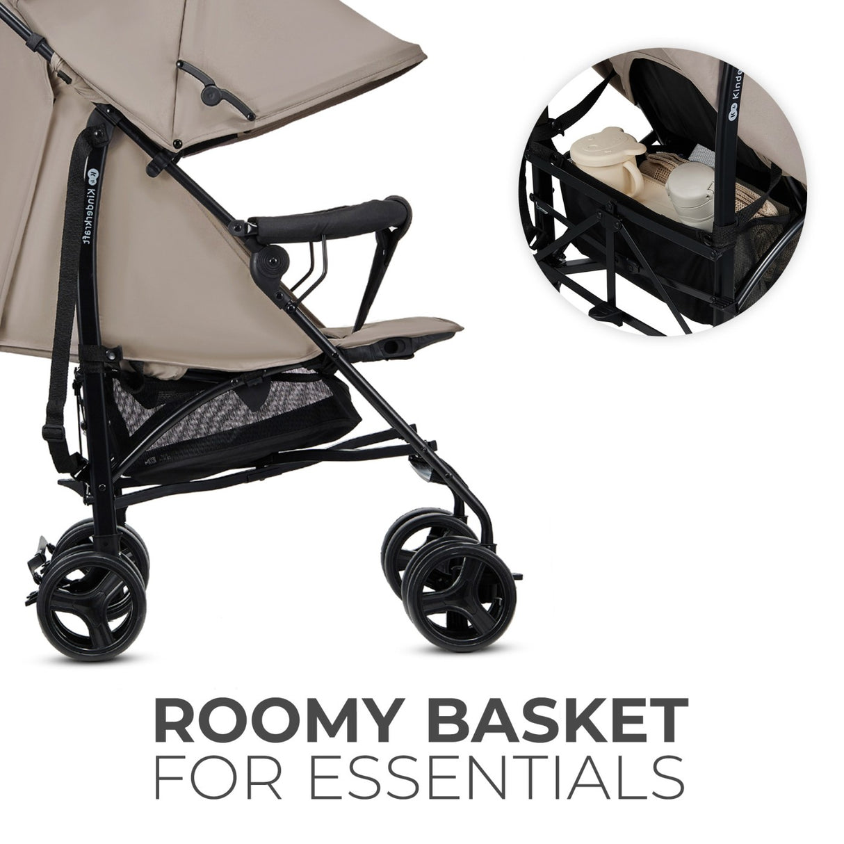 CARUCIOR SPORT KINDERKRAFT TIK, TIP UMBRELA,  STONE BEIGE